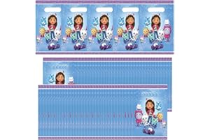 DECPTYTA 50 Piezas Bolsas de Regalo Cumpleaños,Bolsas Cumpleaños Infantil,Chuches Cumpleaños,Bolsitas Cumpleaños Infantiles,Bolsas Regalo Cumpleaños Infantil,Cumpleaños Fiestas Halloween (E)