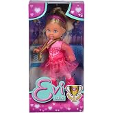 Simba, 105733645, Evi Love Buz Pateni Eğlencesi, &Ouml;zel Pembe Kost&uuml;ml&uuml;, Aksesuarları ile Birlikte, 12 Cm