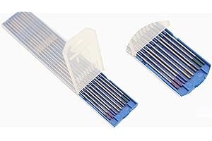 STUBOTAR Saldatura mista, 1,6 x 175 mm, elettrodo in tungsteno, SenTech TIG,2 tungsteno, 2 pezzi 2% di cerio + 2 pezzi 1,5% di lantanio, 2 pezzi 2% di lanterna + 2 pezzi 2% di Thorium