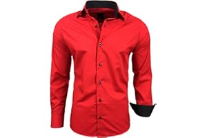 Subliminal Mode Chemise Homme Manches Longues | Coupe Classique | Confortable et Facile à Entretenir | Idéale pour Le Bureau et Sorties Décontractées