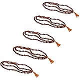 Odishabazaar Rudraksha Mala With Five Mukhi Rudraksha 108 + 1 Beads