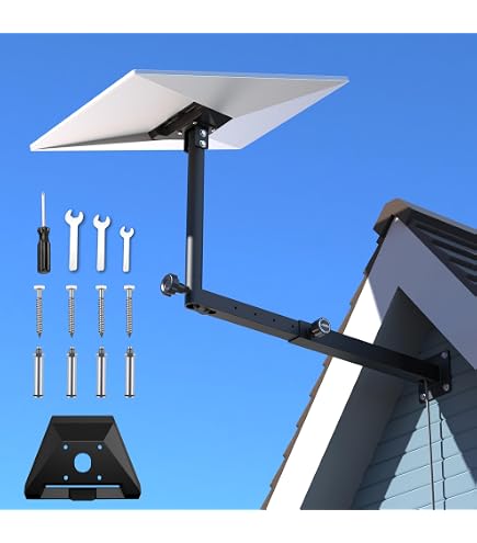 Wohnmobil-Leiterhalterung Für Starlink Mini – Verstellbares Montageset Für Runde Leitern (2,4–3,2 Cm)