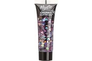 Gel de brillantina consistente mística por Moon Glitter - 12ml - Cuento de hadas - Pintura Facial Brillante