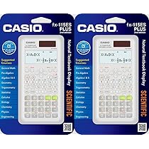 2 X Casio fx-115ES PLUS Engineering/Scientific Calculator: Amazon.co.uk:  Stationery & Office Supplies