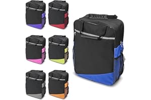 LIFE WITH DIGNITY Biscay Sac de mobilité – Bleu | Accessoires pour fauteuil roulant et scooter de mobilité – Sacs et paniers pour scooter de mobilité