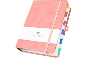Yarotm Cuaderno B5 Rayas - Libreta B5 Grande 18.5 x 26 cm, Papel Rayadas, 360 Páginas Bloc de Notas b5 Tapa Dura - Notebook B5 Rayado 360 Páginas / 180 Hojas