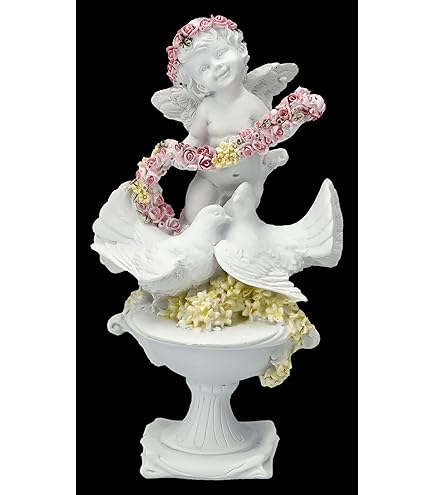 Angelo In Porcellana Rosenthal - 10.5 Cm - Bianco Opaco - Decorazione Elegante Per Casa - Foto 6