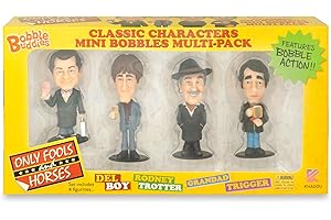 Heathside Trading Only Fools & Horses Mini Bobble Buddies Classic Characters Del Rodney Grandad Trigger Collectors Edition 2