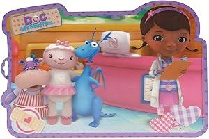 Disney Junior Joy Toy 748921 41 x 32 cm Doc McStuffins 3D Place Mat, Multicolor, 30 x 25 cm