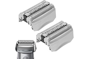 WANIYU 2 Stück 70S Scherkopf Serie 7, Elektrischer S7 Rasierkopf Kompatibel Mit Braun Series 7, Scherkopf Ersatzscherteil Ersatzklingen Folienkopf Zubehör für S7 70s 790CC, 720, 750CC, 760CC