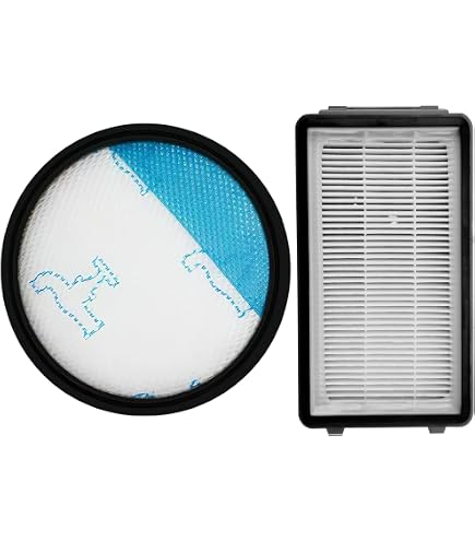 2 Filtres HEPA + 2 Mousses Pour Aspirateurs Rowenta Compact Power Cyclonic - Compatible RO3731EA, RO3753EA, Etc.