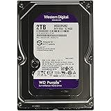 Western Digital 2TB WD Purple Surveillance Internal Hard Drive HDD - SATA 6 Gb/s, 256 MB Cache, 3.5" - WD22PURZ