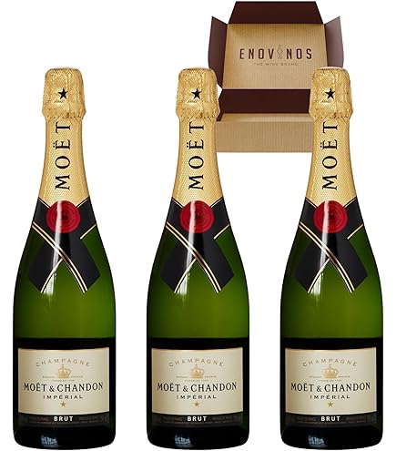 Moet & Chandon Brut Imperial 2 botellas con estuche : Amazon.es