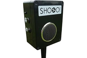 SHOOO! Heron Deterrent for Ponds. Heron Scarer. The Effective Heron Decoy Alternative. Uses Natural Distress and Predator Calls. Battery Operated with No Trailing Leads