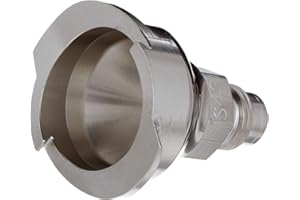 3M PPS Adaptateur pour Pistolet pulvérisateur 2.0#S43, 26139, 1/4 Pouce (0,64 cm) mâle, Filetage 19 BSP, connecte Quelques Pistolets à Peinture Iwata et AirGunsa au système de pulvérisation