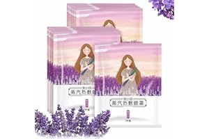 KDJXZ Lavender Eye Mask 10 Pack Heated Eye Mask, Steam Eye Mask Self Heating Eye Mask Warming Eye Mask, Steam Eye Mask for Puffy Eyes, Hydrating and Relieve Eye Fatigue Patch, Great Gifts for Men Women