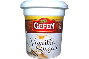 Gefen Vanilla Sugar, 340g, Measuring Scoop Included