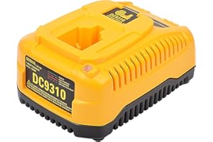 ZDOZITZ DC9310 7.2V-18V Ni-Cd/Ni-Mh Battery Charger for Dewalt Battery DC9098 DC9096 DW9071 DW9116 DC9091 DW9072