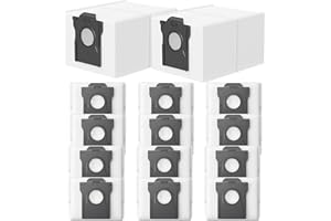 LACVIK 14 Stück Staubbeutel für Dreame L20/X30/X40/X50 Ultra Complete, L10s/L10/L40s/L10s Pro/L40/L50/Aqua10 Ultra, für Mova E30/V50/E40/P50/P50s/Z60 Ultra Staubsauger, 3,5L Kapazität Staubsaugerbeutel