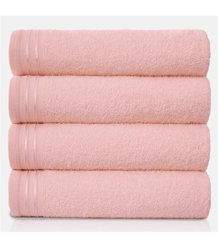 Tappeto Bagno Puro Cotone 50x80 cm Elegante Lussuoso Morbido Scendiletto Antiscivolo Rosa | Leroy Merlin
