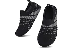 SAGUARO Kinder Hausschuhe Pantoffeln Jungen Mädchen Ultraleicht Weich Kleinkinder Hüttenschuhe Gr.20-35