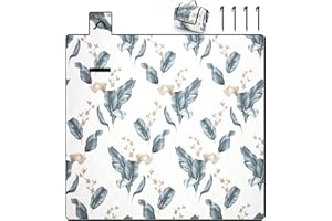 Tixexo Manta de picnic 200 x 200, manta de picnic impermeable, lavable, aislada, sin arena, XXL, cómoda y fácil de llevar para exteriores, camping, playa (hoja verde)