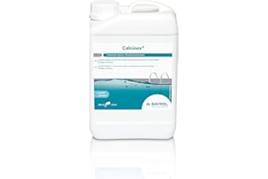 BAYROL Calcinex 3 L - Anti calcaire Piscine - Empêche Les dépôts de calcaire & de métaux sur Les parois & Le Fond du Bassin - Convient à Tous Les Types de filtres