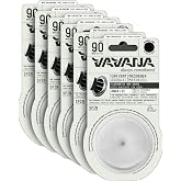 VAVANA Spin Araba Klima Kokusu - Profesyonel Otomobil Kokusu | BPA &amp; Sıvı İ&ccedil;ermez | 90 G&uuml;n Etkili 6'lı Set (ANGELIC)