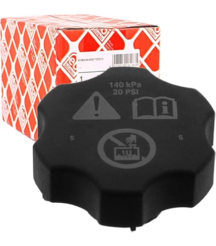 HAOTOM Kühlmittelbehälter Deckel - Für Alfa Romeo, Fiat, Lancia