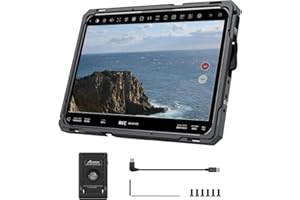 Accsoon iPad Power Cage Pro II con Soporte Amortiguador/Soporte de batería para conectar tu cámara al iPad Pro de 12,9" (3/4/5/6) como Monitor Profesional
