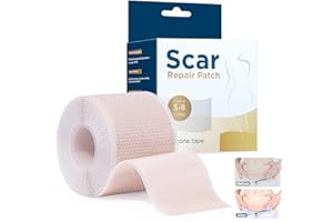 XIEXIENI Silikonpflaster für Narben, Wiederverwendbares Silikon Narbenpflaster, Narbenentfernungsblätter für Narben Durch C-Sektion, Operationen, Verbrennungen, Keloid, Medikamentenfrei (4cmx300cm Rolle)