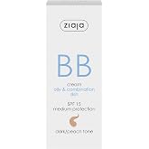 Ziaja Bb Cream Oily and Combination Skin Spf15 Dark Tone 50ml