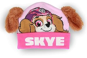 Kids2Go PawPatrol Chase Beanie mit Flauschigen Öhrchen | Einheitsgröße