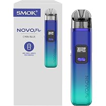 SMOK Novo Pro Kit de cigarette lectronique Pod System 30W batterie 1300mAh  contrle de flux d'air progressif cran OLED 0,42" charge Type-C compatible  avec pods Novo/Novo 2sans nicotine Noir mat : Amazon.fr: