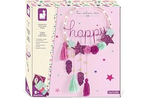 Janod - Sospensione Luminosa Happy Light da Realizzare - Les Ateliers Déco - Attività Creative Per Bambini - Motricità Fine e Creatività - Da 8 Anni in Su, J07927