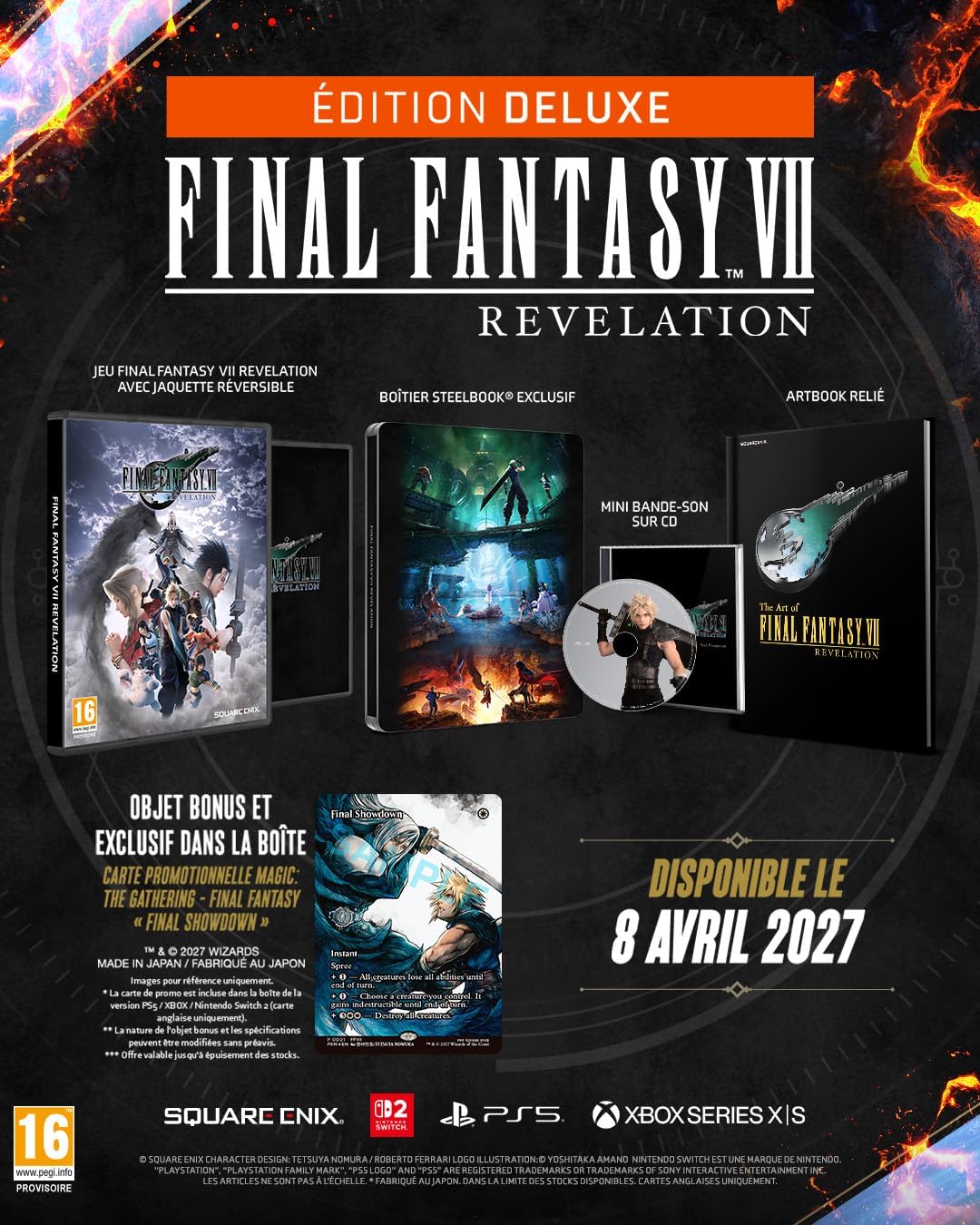 Faut-il Acheter le Final Fantasy VII Revelation Deluxe Edition P (Sélection) ? Notre Avis