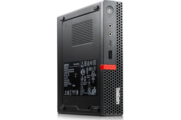Lenovo ThinkCentre M920q Tiny Mini PC Ordenador de sobremesa, Intel i5-8400T, memoria RAM 16 GB, Disco SSD 512 GB, HDMI Win 11 Pro (reacondicionado)