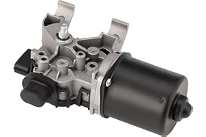 ERMWALR 288603753R 163339080 Front Windshield Wiper Motor Compatible for Renault Clio MK4 2013-2020 RHD High Durability and Corrosion Resistance