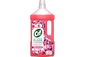 Cif Wild Orchid Floor Cleaner residue-free surface cleaner for linoleum, vinyl and ceramic tiles 950 ml