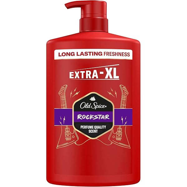 Old Spice Wolfthorn 3-in-1 Shampoo Für Haar, Gesicht & Körper – 1000 Ml Flasche, Langanhaltender Duft, Tiefenreinigung (Packung Mit 2 Flaschen)