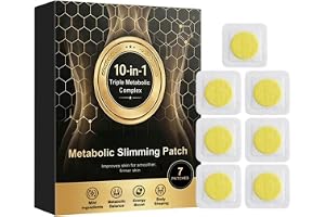 trippelmetaboliskt komplex, depotplåster för metabolisk balans och minskning av begär, lätt att använda, 7 st 10-i-1 metaboli