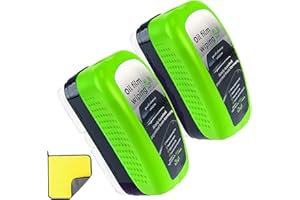 CHANCCI 2 Pcs Automotive Oil Film Cleaning Brush, 150ml Car Glass Oil Film Cleaner, Glass Oil Film Remover for Car Glass Cleaning Board,Car Windscreen Cleaner Oil Film Removal for Car Window Glass Cleaner