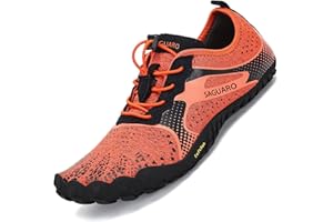 SAGUARO Hommes Femmes Antidérapant Cinq Doigts Minimalistes Chaussures de Trail Running,GR 36-48