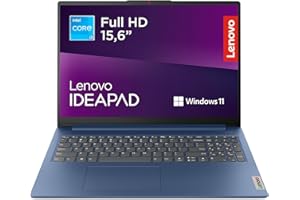 Lenovo IdeaPad Slim 3 Gen 8 Laptop 15.6 Inch FHD (Intel Core i3-N305, Intel UHD Graphics, 8GB RAM, 256GB SSD, Wi-Fi 6, Win 11 Home, Office Trial) Spanish QWERTY Keyboard – Abyss Blue