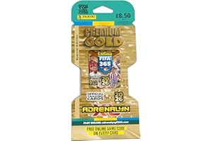 Panini FIFA 365 Adrenalyn XL - Juego de cartas coleccionables de oro premium
