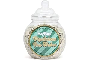 HAYPIGS Pigalicious 300g Pea Flakes for Guinea Pigs - Guinea Pig Treats - Peaflakes for Hamster Treat, Rat or as Rabbit Treats Boredom Breaker - Guinea Pig Gifts