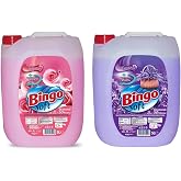 Bingo Soft &Ccedil;amaşır Yumuşatıcısı, 5L, G&uuml;l ve Lavanta Kokusu, 2'li Paket