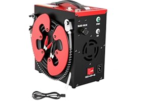 GX pump Przenośna sprężarka powietrza PCP CS3-I, kompresor pcp, wbudowany konwerter domowy, automatyczne wyłączanie, bez oleju, wbudowany filtr separatora wody i oleju, 4500 psi/30 MPa