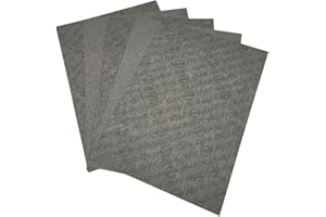 Wulkow Dichtungsbogen Elring ABIL N DIN-A4 5er Set – je 1x 0,25mm, 0,5mm, 0,75mm, 1,0mm, 1,5mm - (Format 200x300mm) - Universal Dichtung - Oldtimer KFZ Motorrad PKW Roller (s. Details)