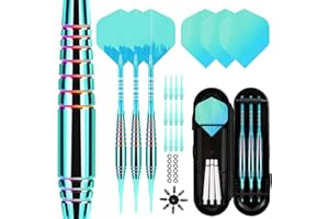 Lavishio Dartpfeile mit Kunststoffspitze für Elektronische Dartscheibe 3 Stück Soft Darts Pfeile Set, 19 Gramm Profi Softdarts Dartpfeil, mit Aufbewahrungsbox